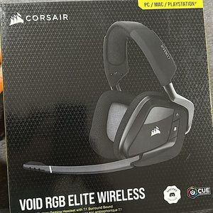 Premium wireless gaming headset black BRAND NEW